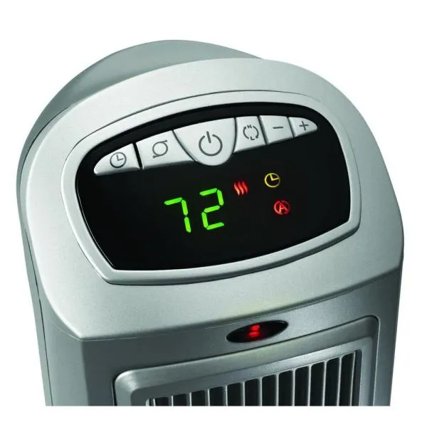 23 in. 1500-Watt Ceramic Tower Heater with Digital Display and Remote Control