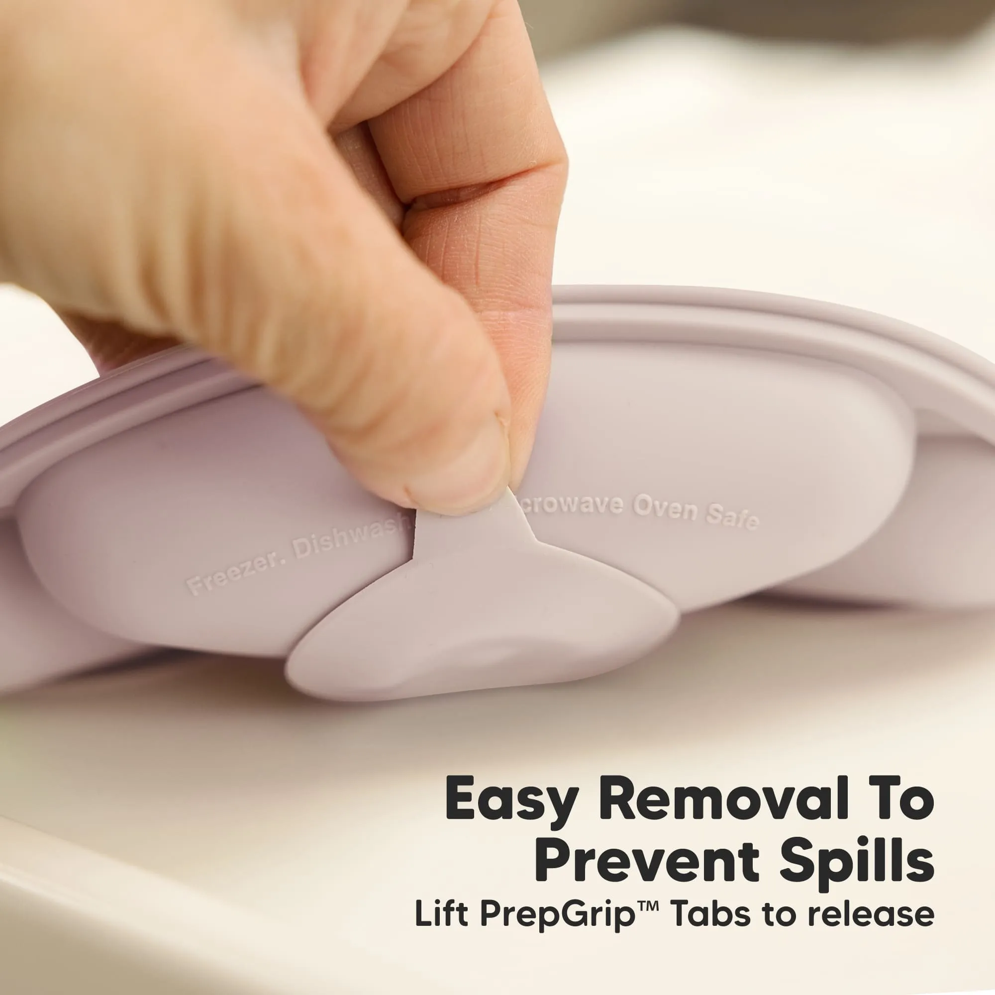3-Pack Prep Silicone Suction Plates (Amethyst)