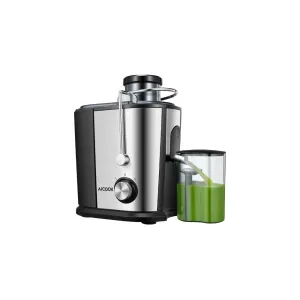 AICOOK 336 Dual Speed Centrifugal with Non-drip Function Fruits & Vegetables Stainless Steel Juicer