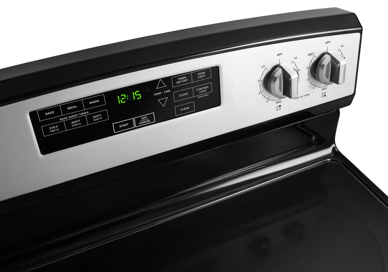 Amana Stainless Steel Freestanding Electric Range (4.8 Cu. Ft.) - YAER6603SFS