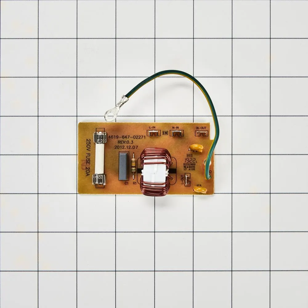 Amana W10422269 Microwave Noise Filter Board
