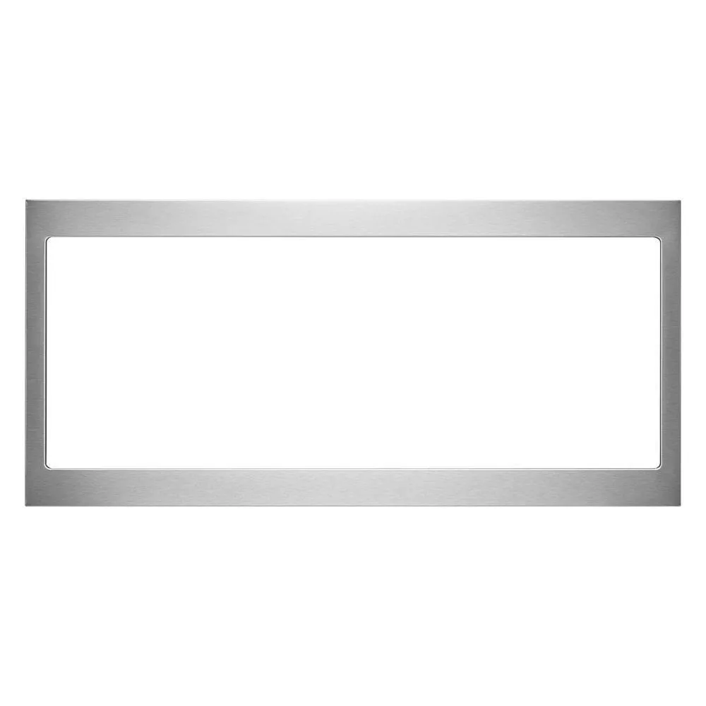 Amana W11451304 Built-In Low Profile Microwave Standard Trim Kit, Stainless Steel