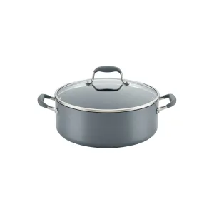 Anolon Advanced Home Hard Anodized 7.5-Qt. Wide Stockpot With Lid - MOONSTONE ONE SIZE