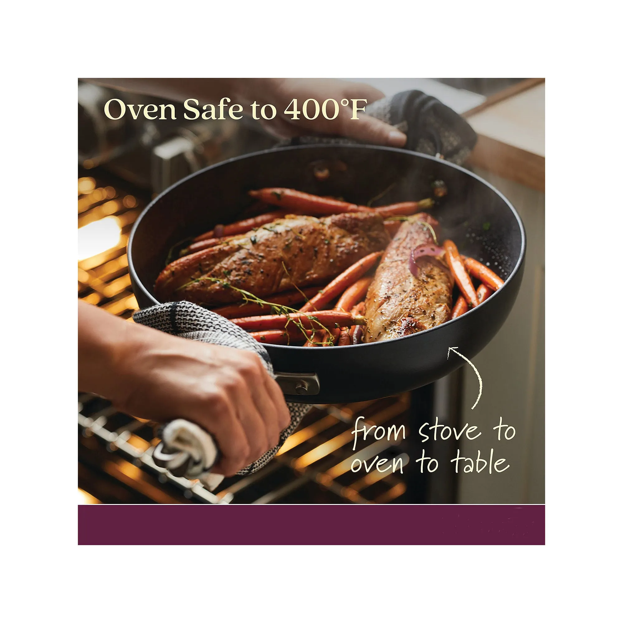Anolon Advanced Home Hard Anodized 8.5" Skillet - ONYX ONE SIZE