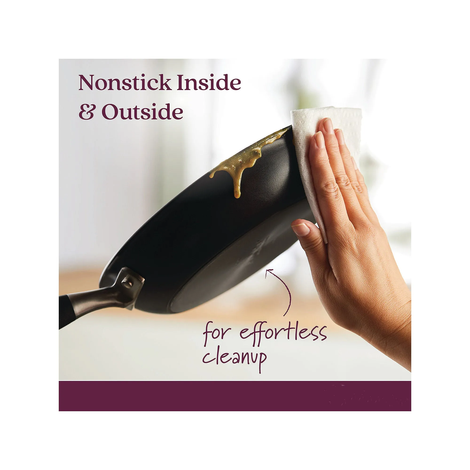 Anolon Advanced Home Hard Anodized 8.5" Skillet - ONYX ONE SIZE