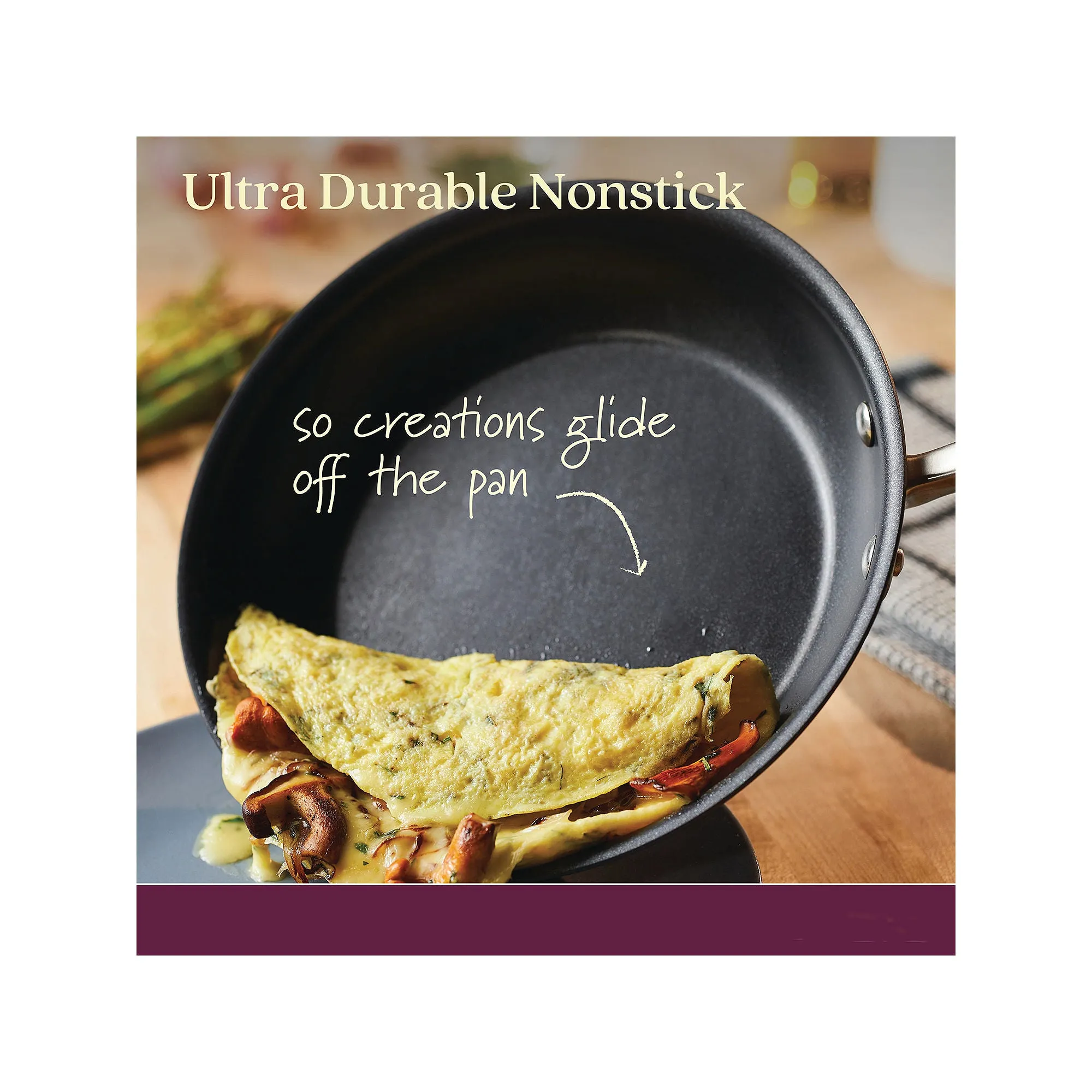 Anolon Advanced Home Hard Anodized 9.5" Crepe Pan - MOONSTONE ONE SIZE