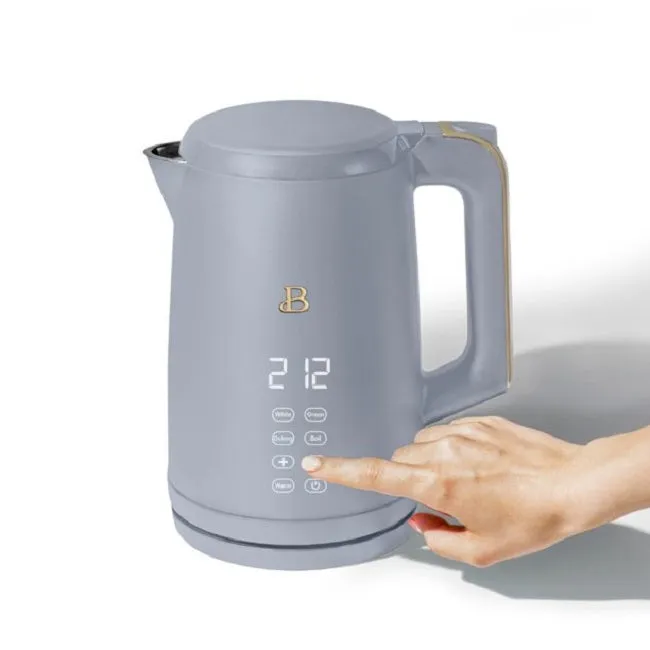 Beautiful 1.7L One-Touch Electric Kettle, Cornflower Blue by Drew Barrymore