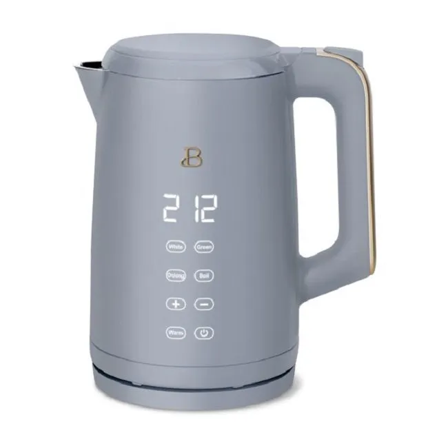 Beautiful 1.7L One-Touch Electric Kettle, Cornflower Blue by Drew Barrymore