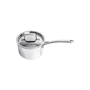 Berghoff 18/10 Stainless Steel Tri-Ply 3.3-Qt. Sauce Pan With Lid - SILVER ONE SIZE