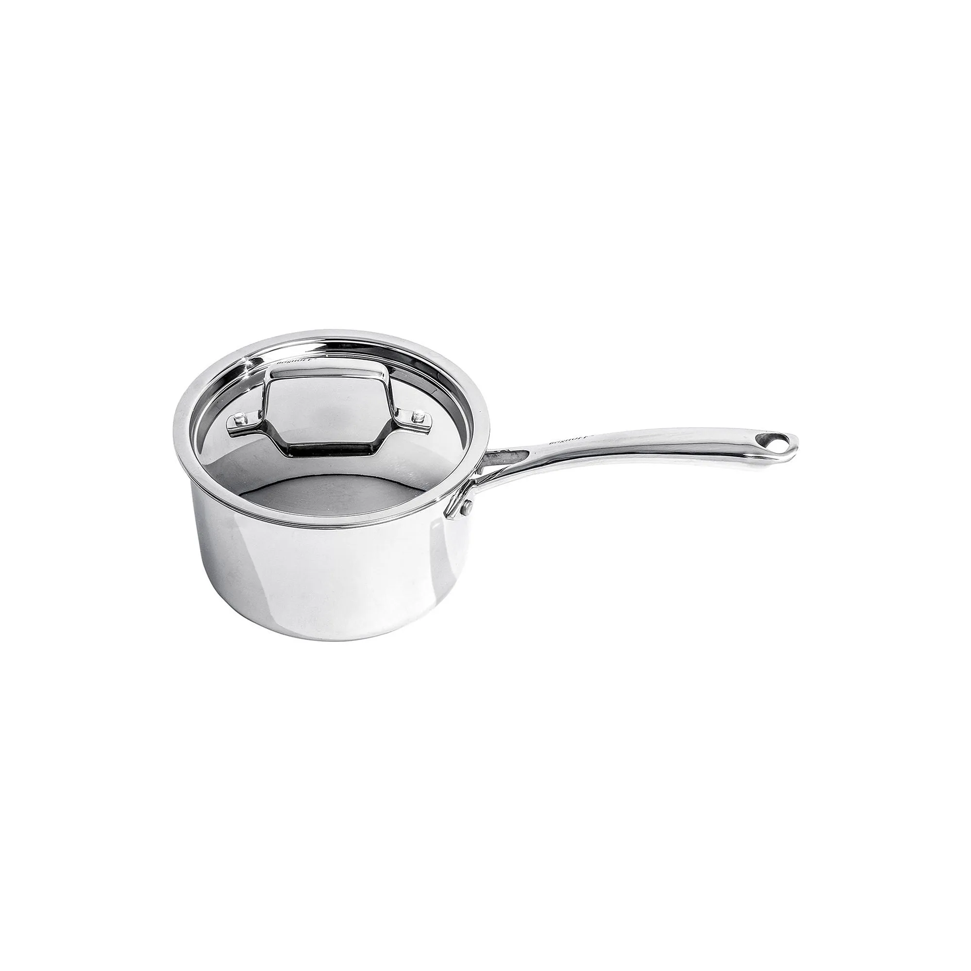 Berghoff 18/10 Stainless Steel Tri-Ply 3.3-Qt. Sauce Pan With Lid - SILVER ONE SIZE