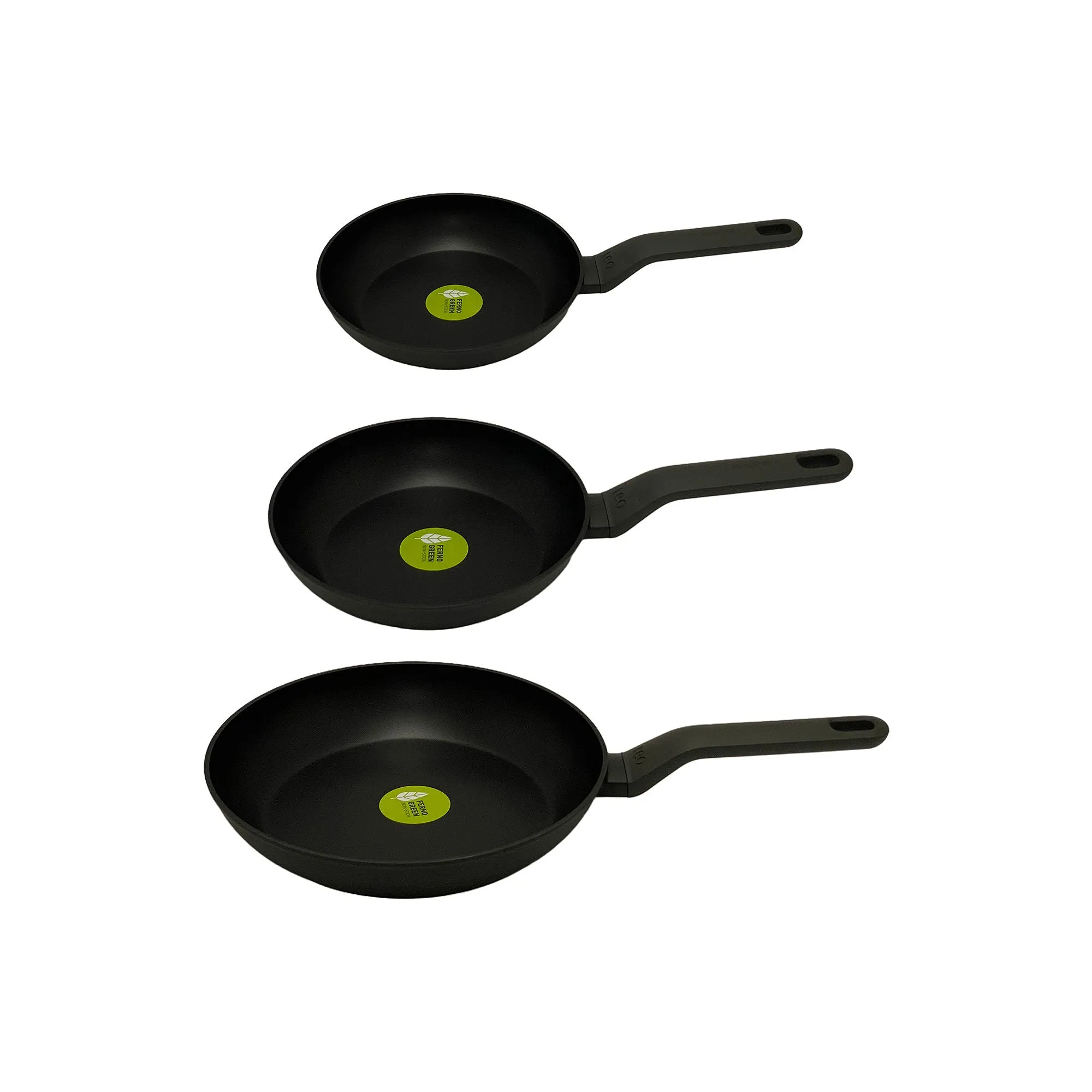 Berghoff Leo 3-Pc. Non-Stick Frying Pan Set - GRAY ONE SIZE