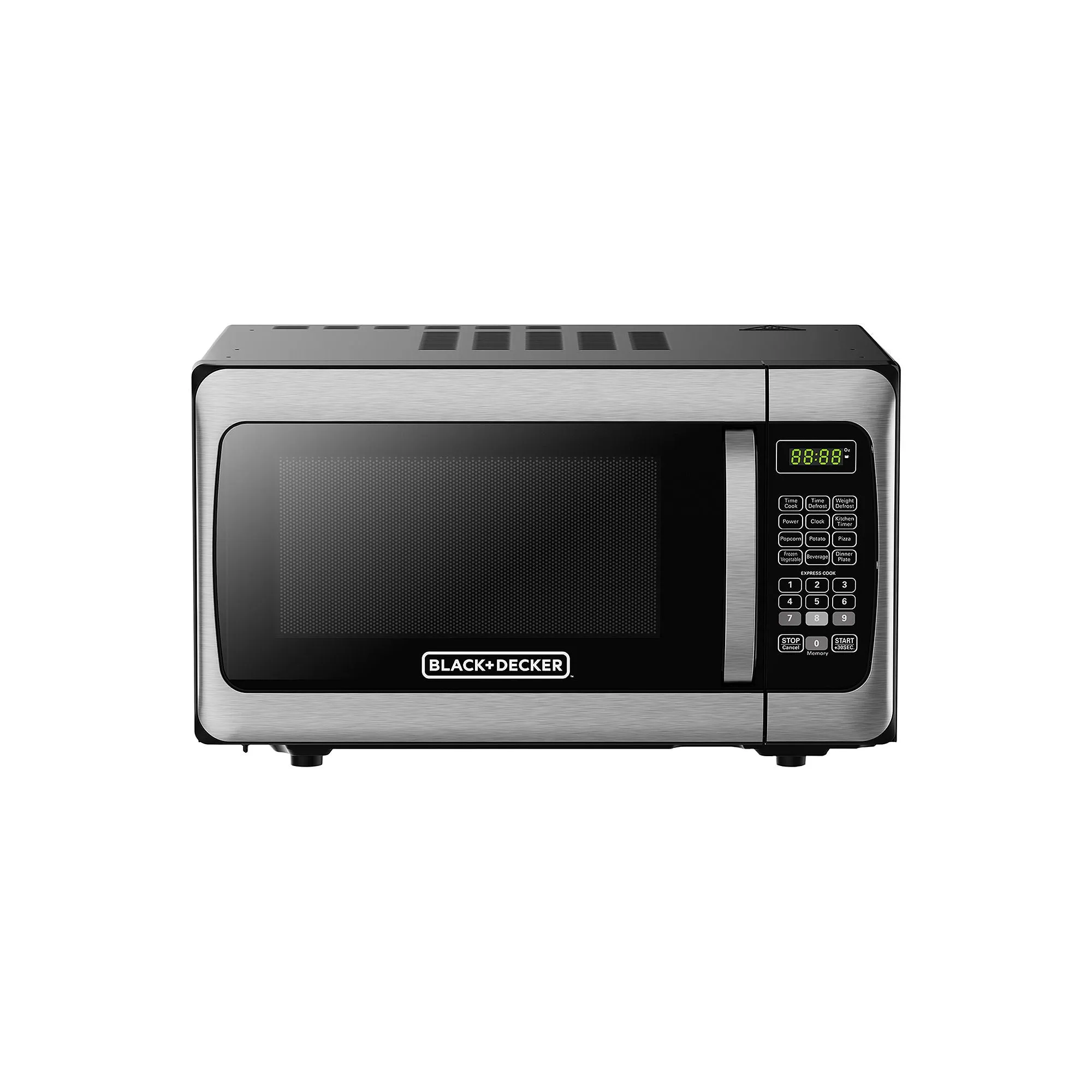 Black Decker 1.1 Cu Ft Counter Microwave EM031MGGX2 - STAINLESS STEEL ONE SIZE