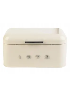 Bread Bin Chrome Retro
