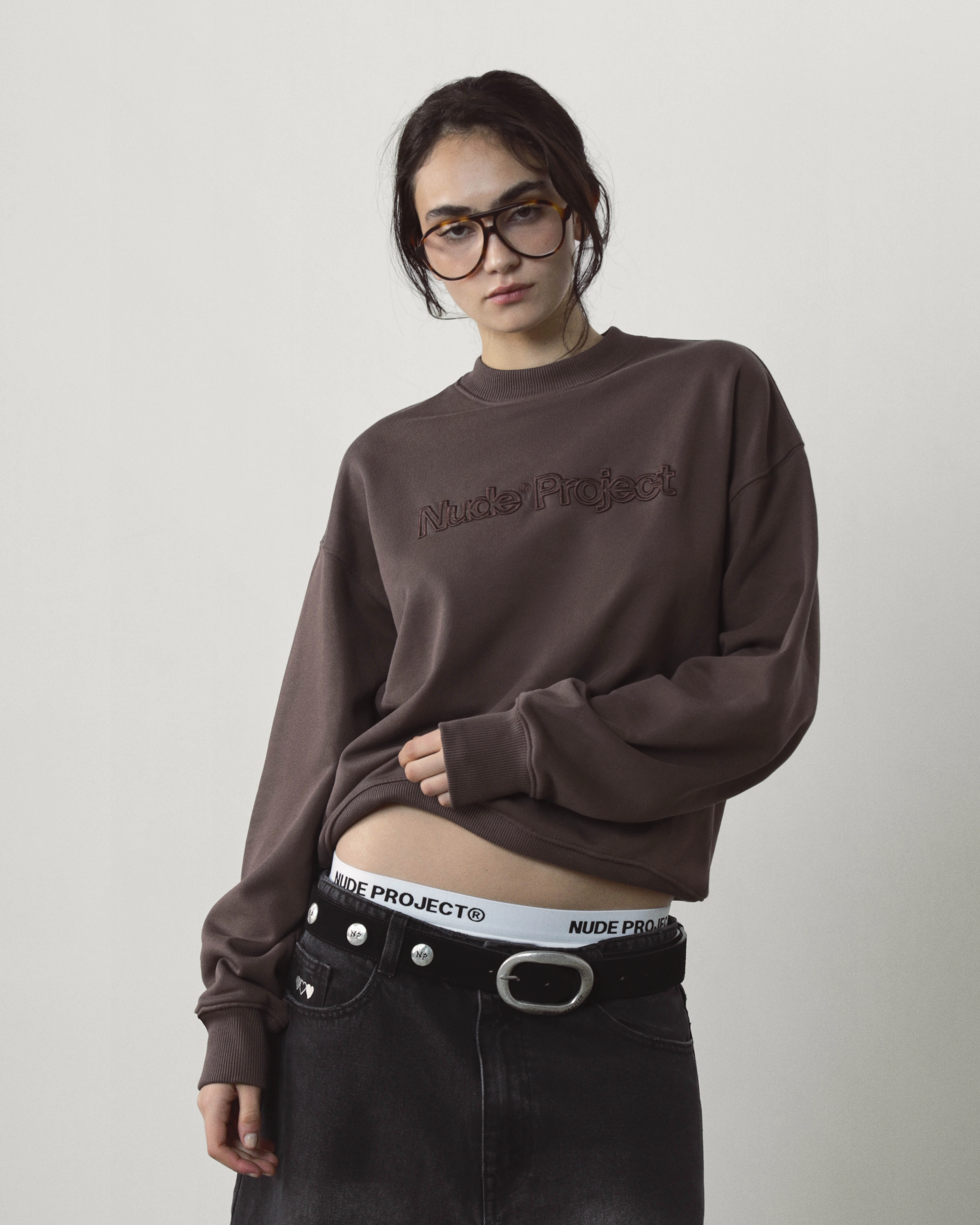 Brun Sweatshirt Brown