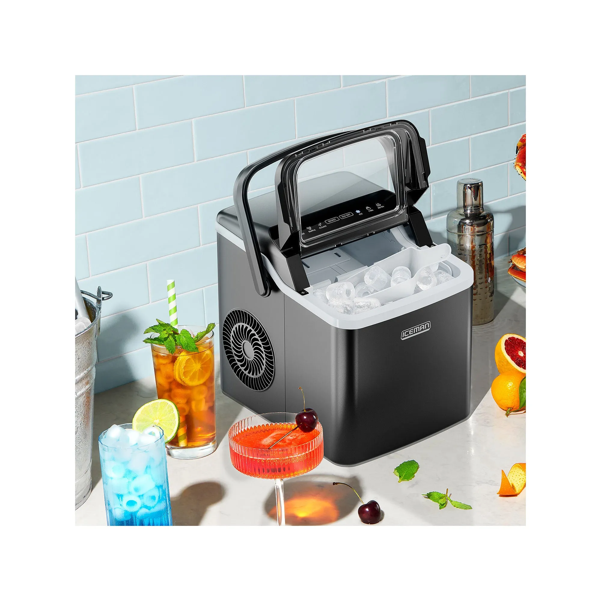 Chefman Ice Maker RJ56-BUL-13 - GRAY ONE SIZE