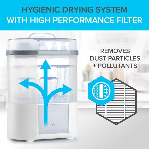 Chicco Advanced Electric Steam Sterilizer & Dryer - White/Grey