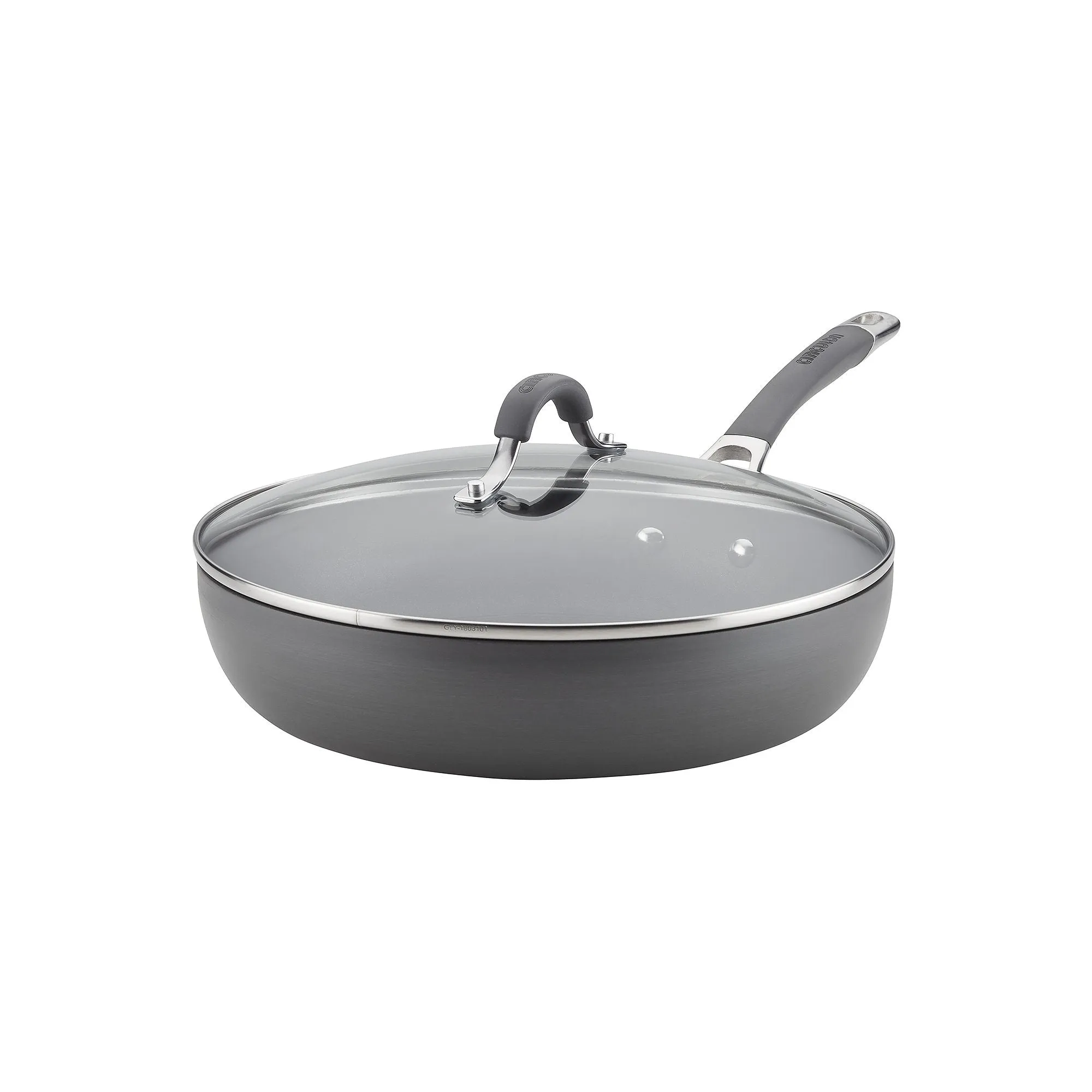 Circulon 12" Deep Aluminum Non-Stick Skillet - OCEAN BLUE ONE SIZE