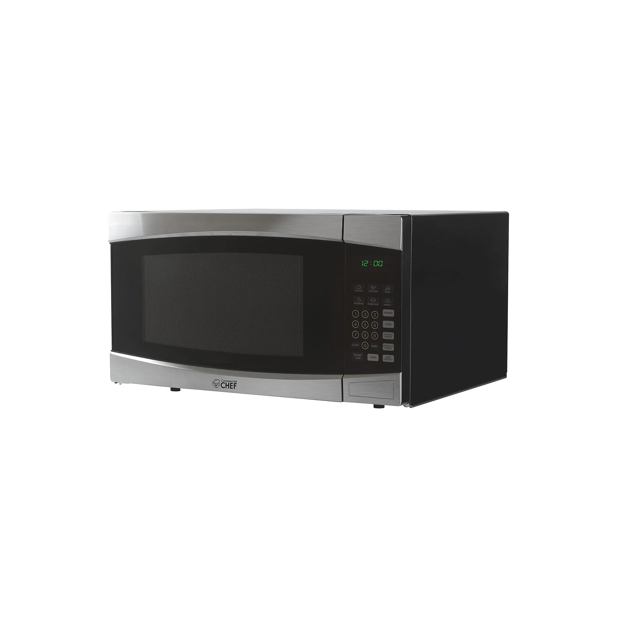 Commercial Chef 1.6-Cu. Ft. Countertop Microwave - Stainless Steel Front CHM16100S6C - ST STEEL ONE SIZE
