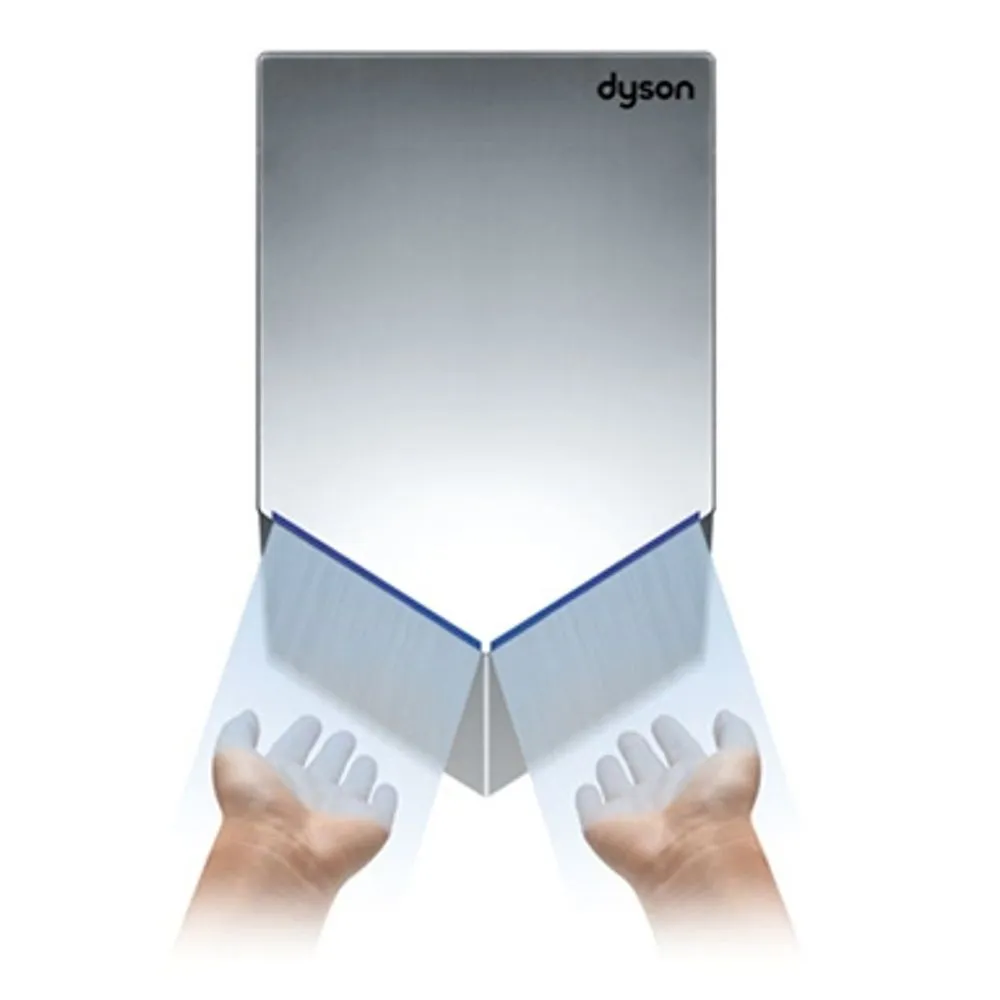 Dyson Airblade 307174-01 V AB12 - HU02 Sprayed Nickel Hand Dryer