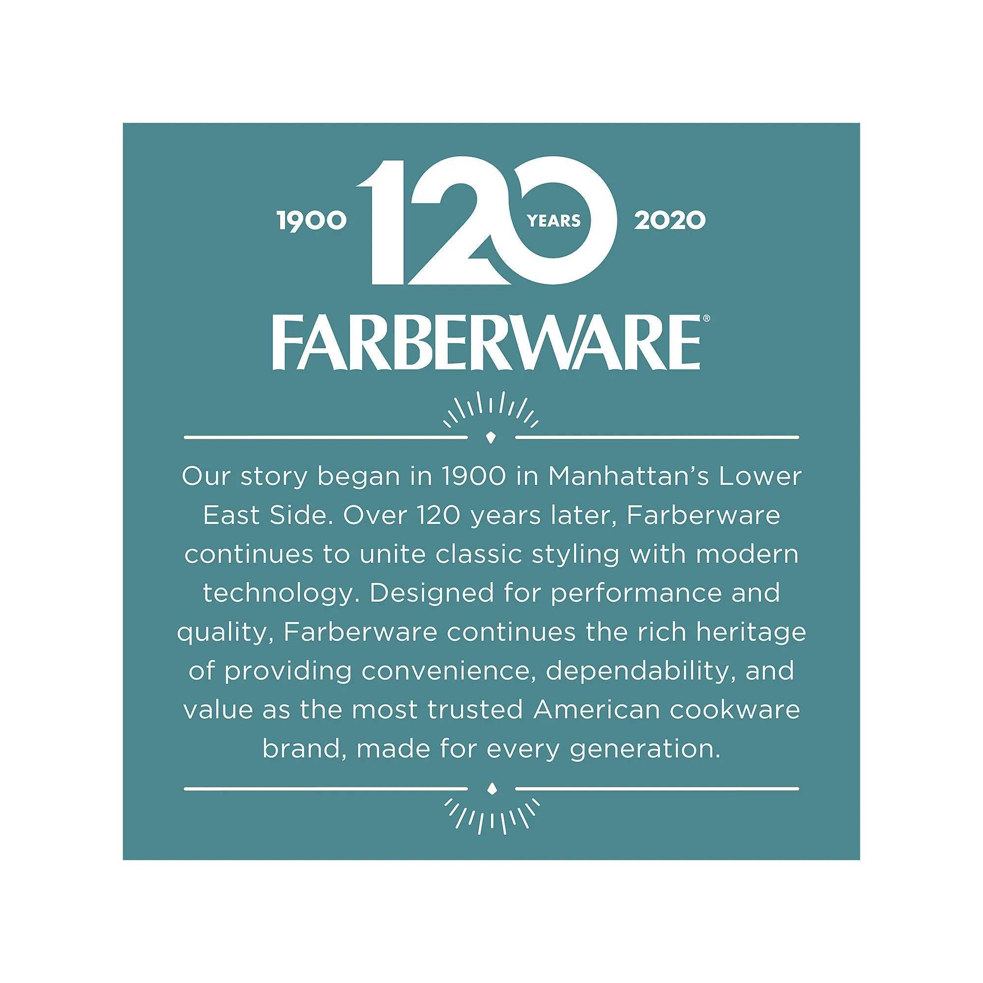 Farberware 2-Pc. Non-Stick Cookware Set - AQUA ONE SIZE
