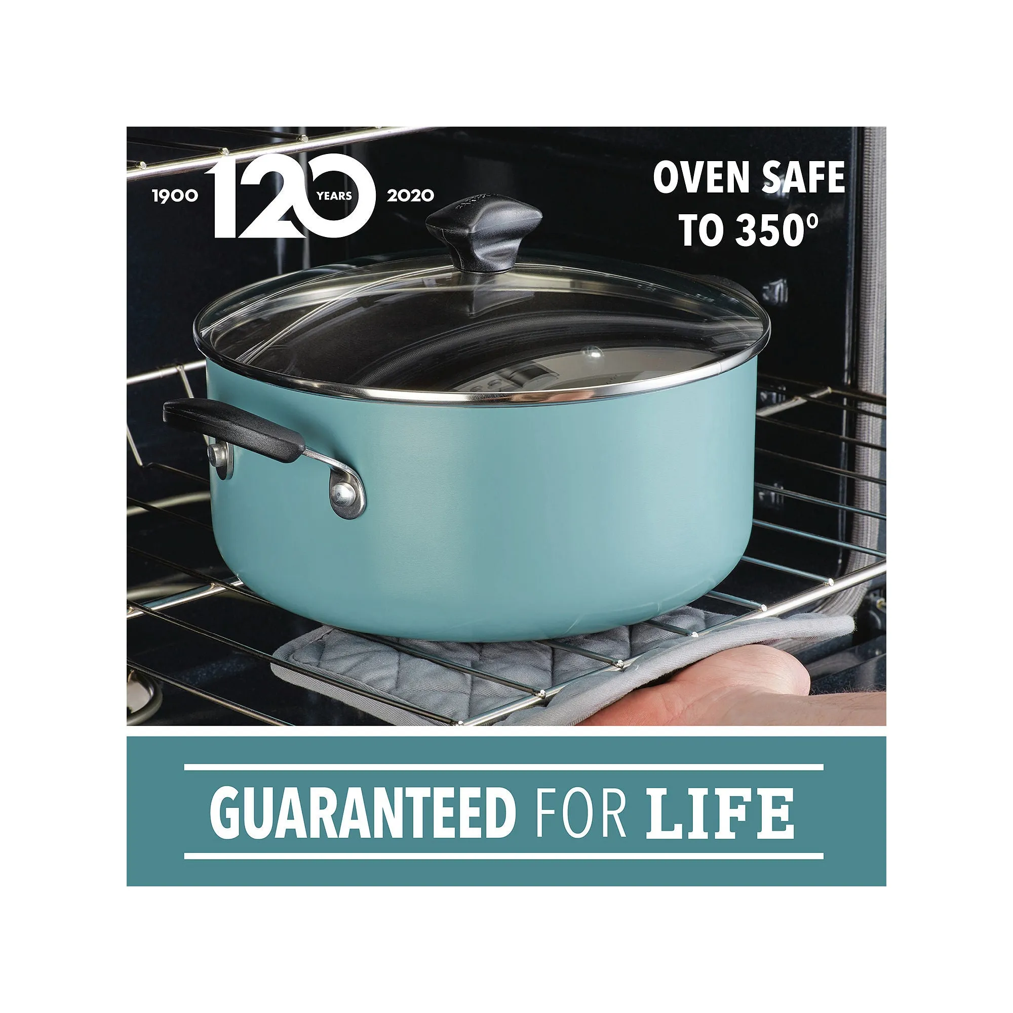 Farberware 2-Pc. Non-Stick Cookware Set - AQUA ONE SIZE