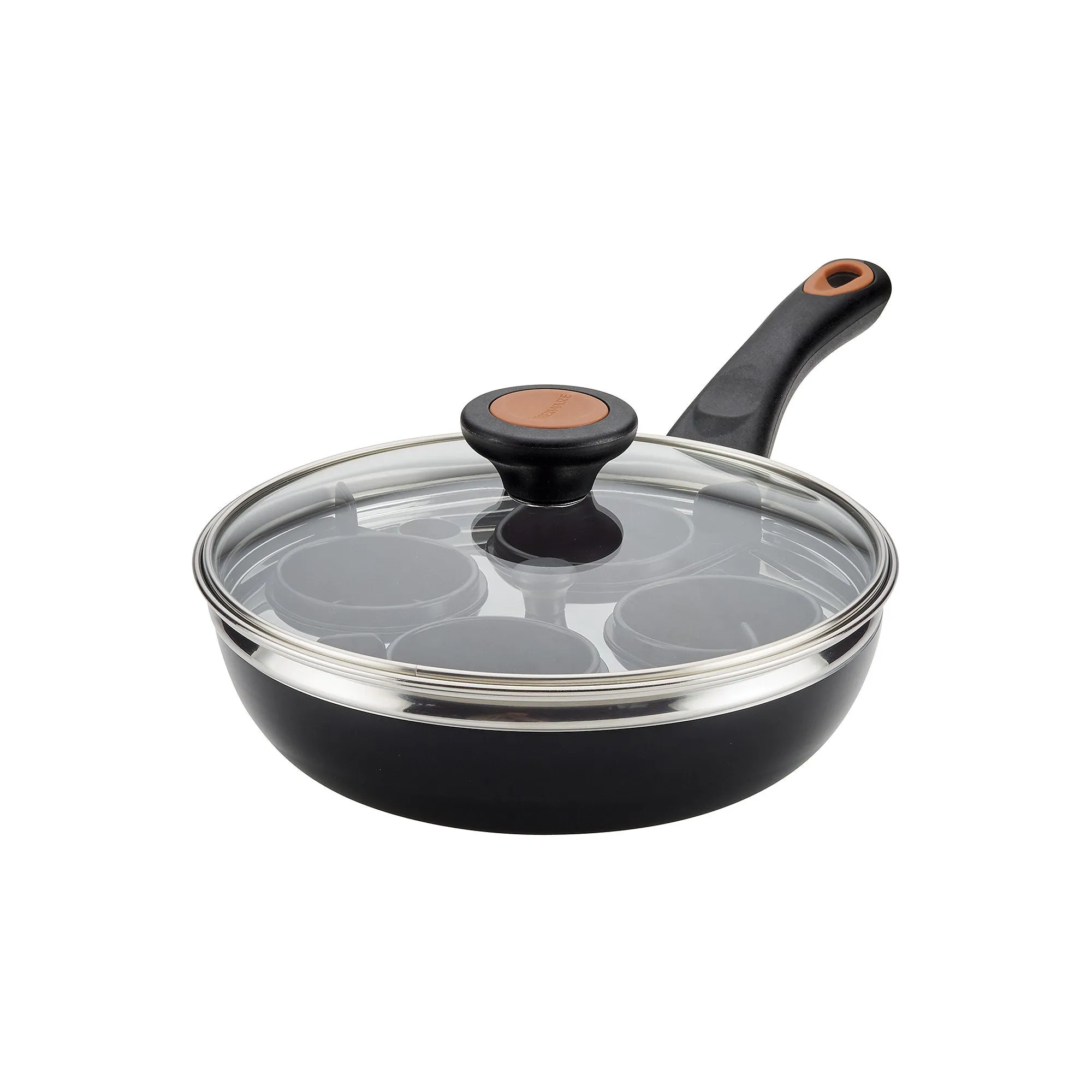 Farberware 8" Covered Egg Poacher - LIGHT GRAY ONE SIZE