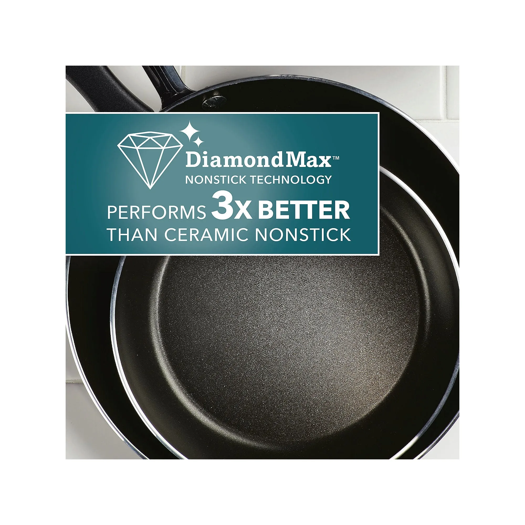 Farberware Cookstart 15-Pc. Cookware Set - BLACK ONE SIZE