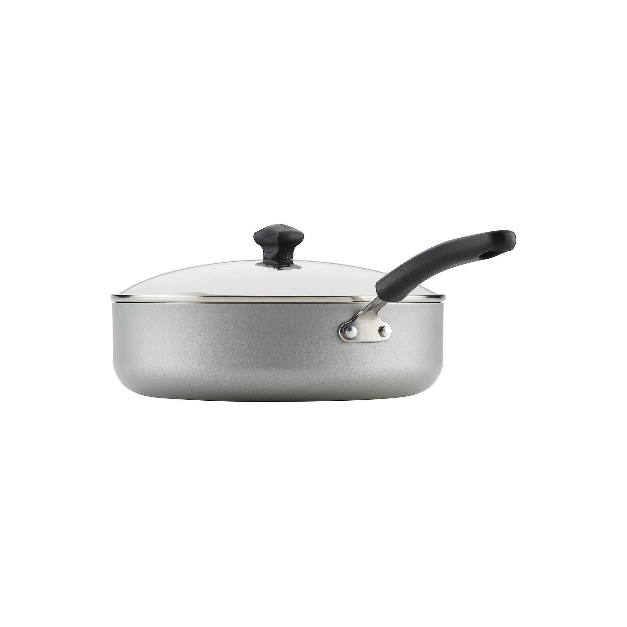 Farberware Cookstart 6-Qt. Aluminum Dishwasher Safe Non-Stick Saute Pan - SILVER ONE SIZE