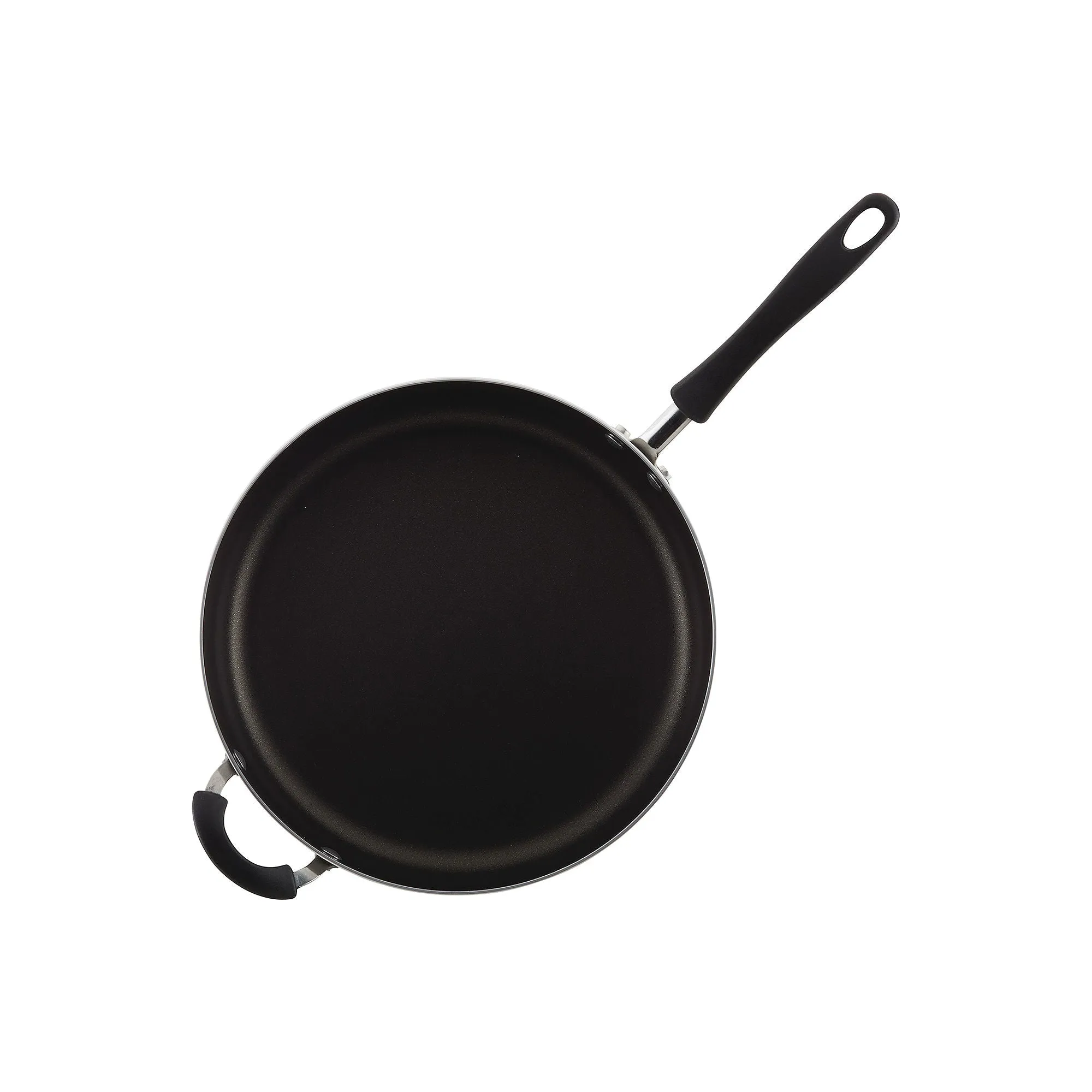 Farberware Cookstart 6-Qt. Aluminum Dishwasher Safe Non-Stick Saute Pan - SILVER ONE SIZE