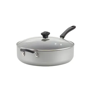 Farberware Cookstart 6-Qt. Aluminum Dishwasher Safe Non-Stick Saute Pan - SILVER ONE SIZE