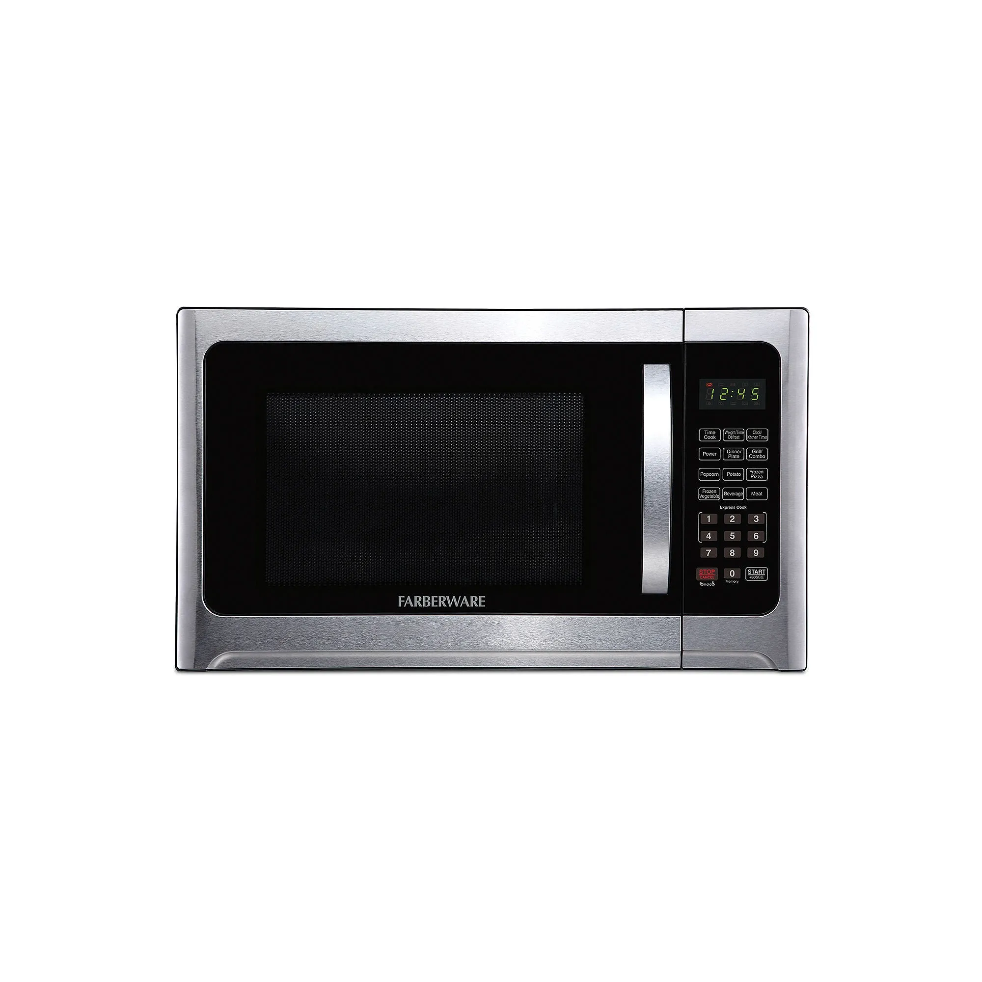 Farberware FM12SSG Professional 1.2 Cu.Ft. Microwave and Grill Oven, 1100 Watt, Stainless Steel