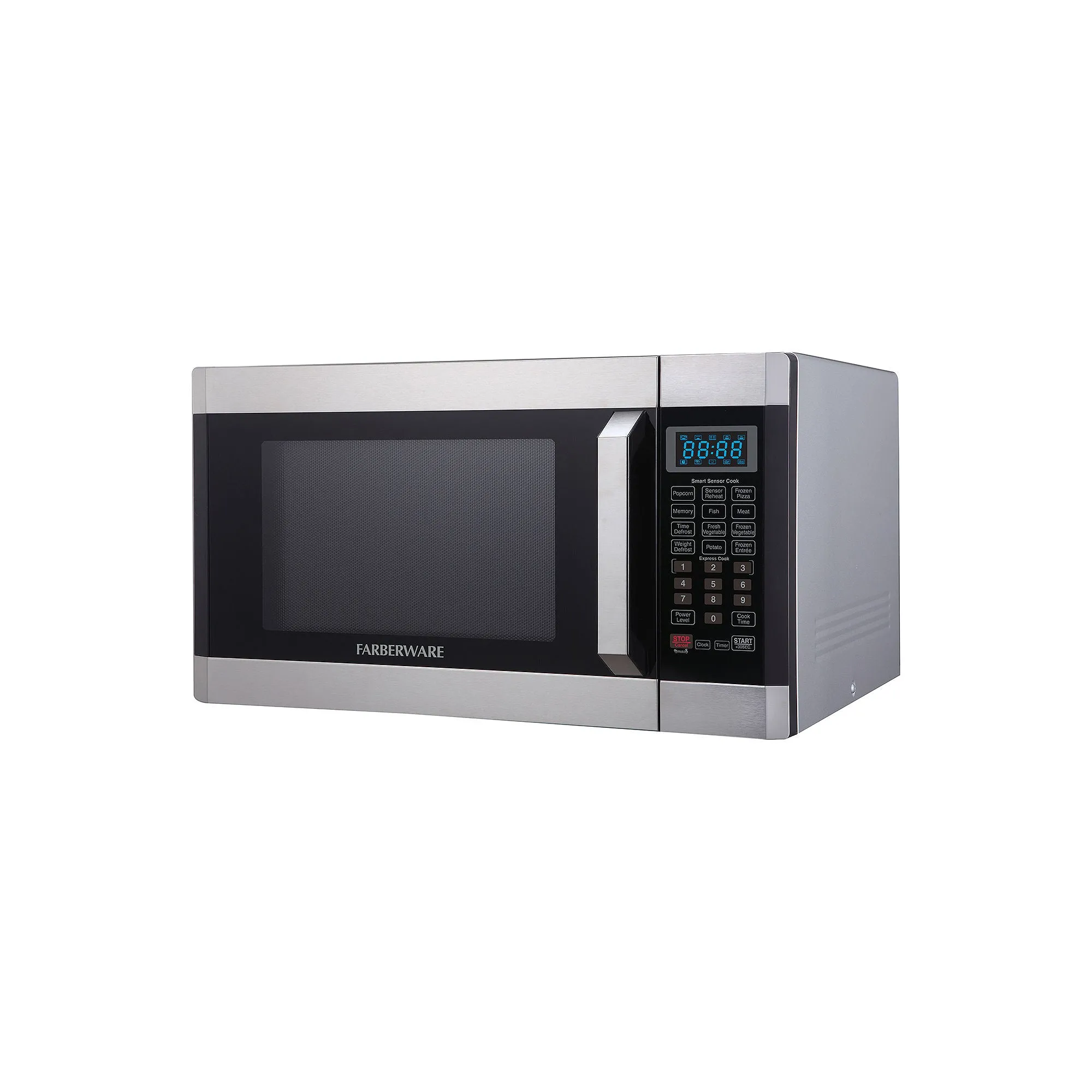 Farberware FMO11AHTBKO 1.1 Cubic Foot 1000 Watt Countertop Microwave Oven, Black