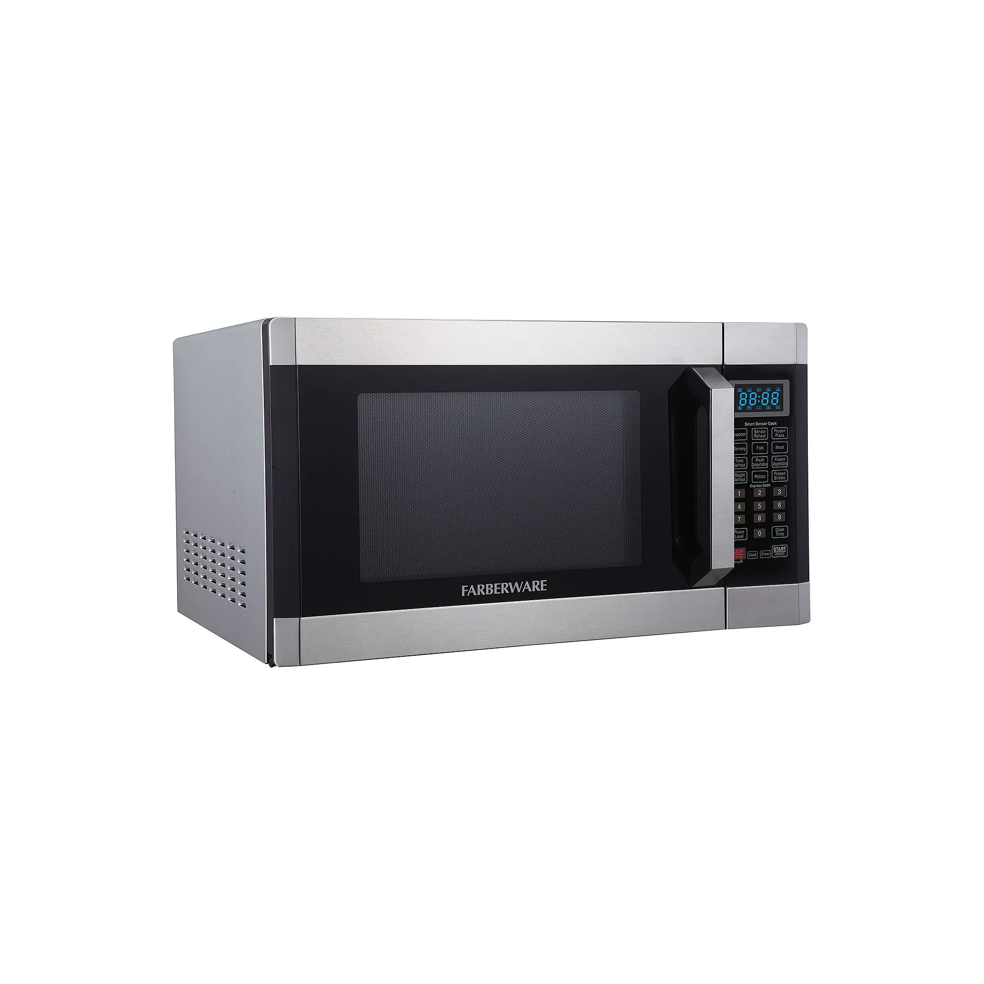 Farberware FMO11AHTBKO 1.1 Cubic Foot 1000 Watt Countertop Microwave Oven, Black