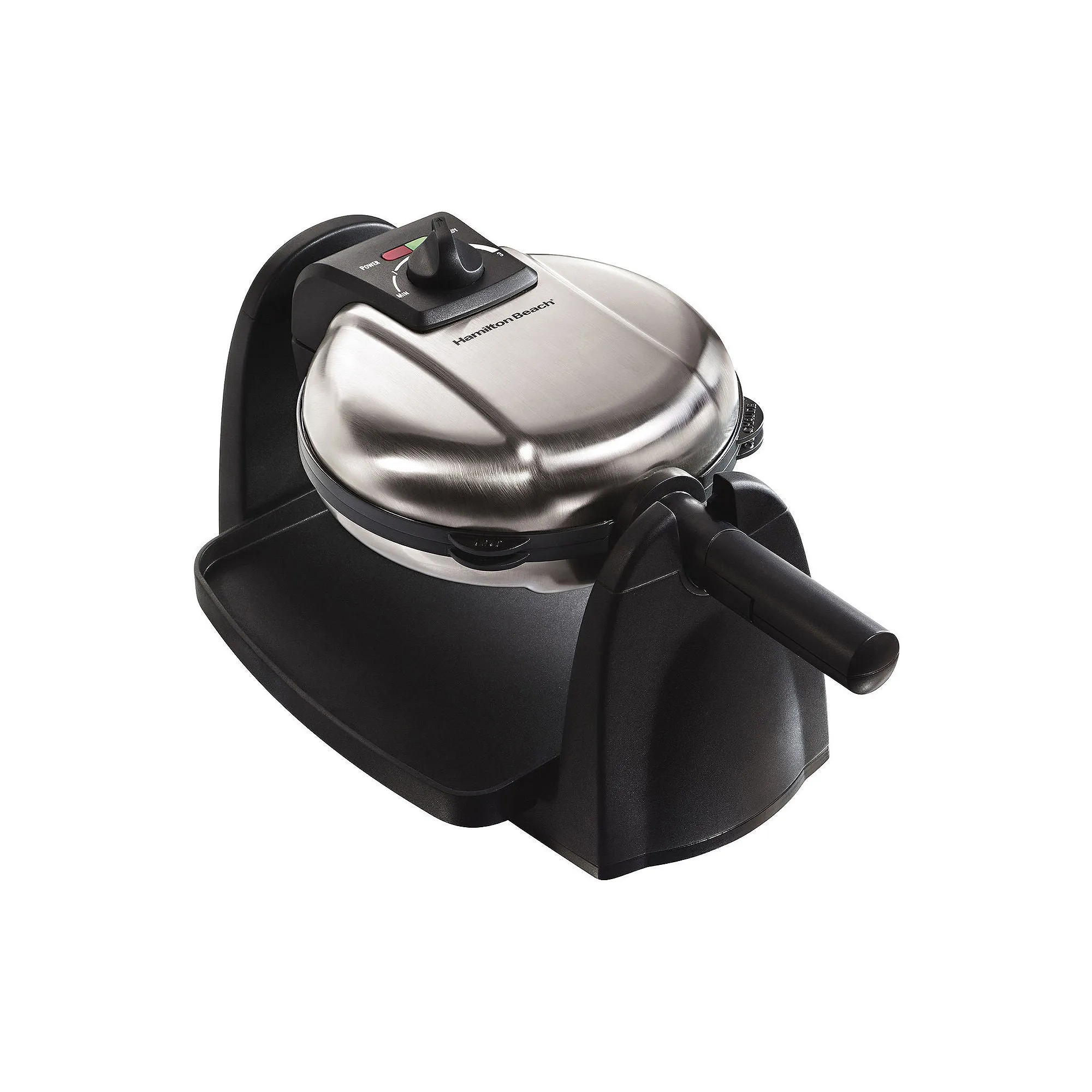 Flip Belgian Waffle Maker with Removable Non Stick Grids-DISCONTINUED