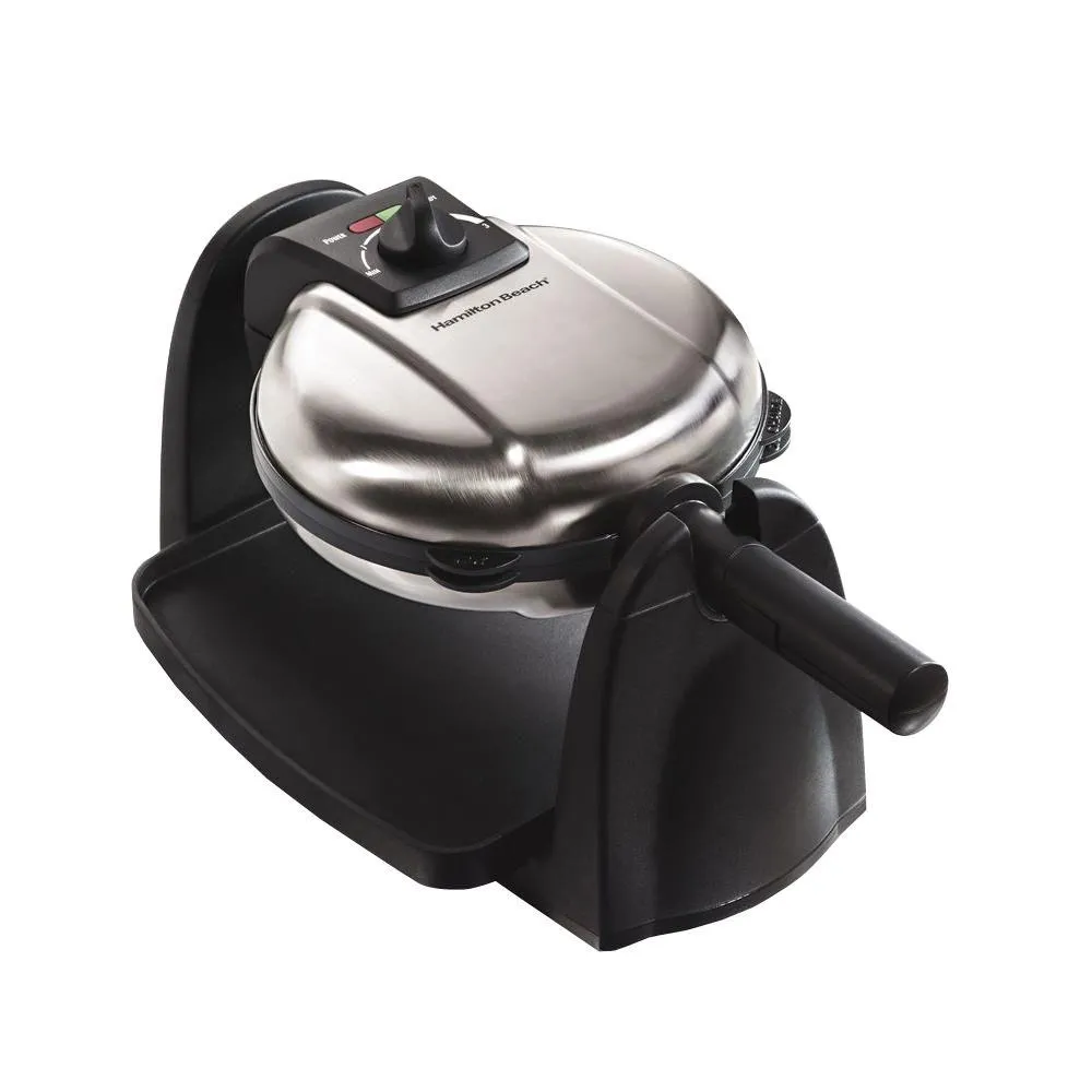 Flip Belgian Waffle Maker with Removable Non Stick Grids-DISCONTINUED
