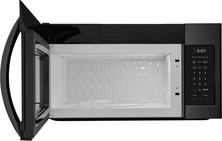Frigidaire Black Stainless Steel Over-The-Range Microwave (1.8 Cu.Ft.) - FMOS1846BD