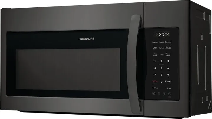 Frigidaire Black Stainless Steel Over-The-Range Microwave (1.8 Cu.Ft.) - FMOS1846BD