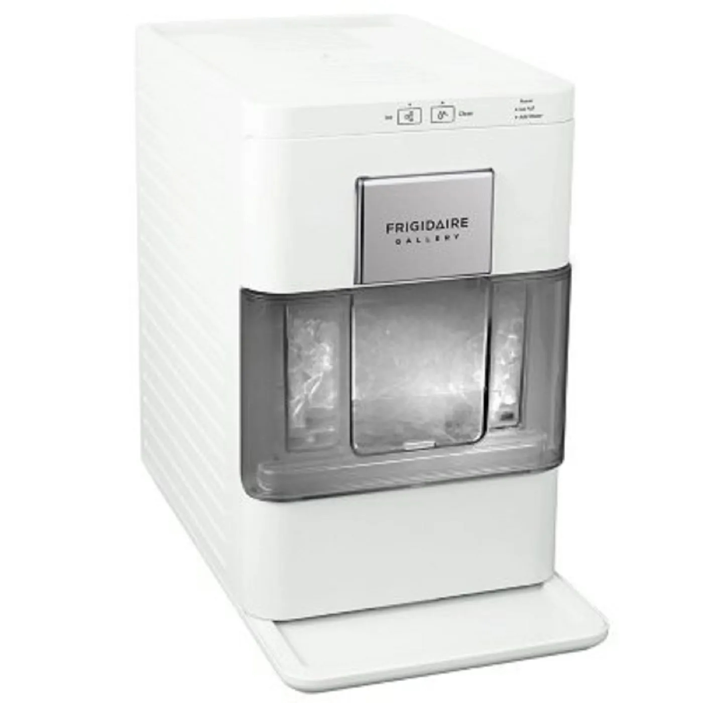 Frigidaire FGIC202-WHITE Gallery Crunchy Chewable Nugget Ice Maker, White