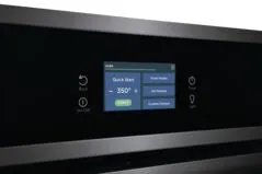 Frigidaire Gallery Smudge-Proof Black Stainless Steel 27" Single Wall Oven with Total Convection and Air Fry (3.8 Cu.Ft) - GCWS2767AD