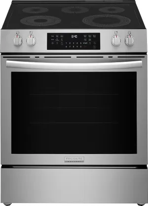 Frigidaire Gallery Stainless Steel Freestanding Electric Range with Total Convection (5.3 Cu. Ft.) - GCFE305CBF