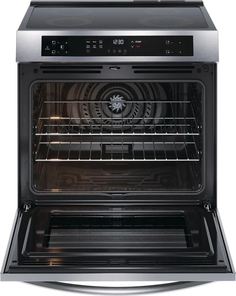 Frigidaire Kitchen Package with Smudge Proof Stainless Refrigerator, Induction Range & Built-In Dishwasher