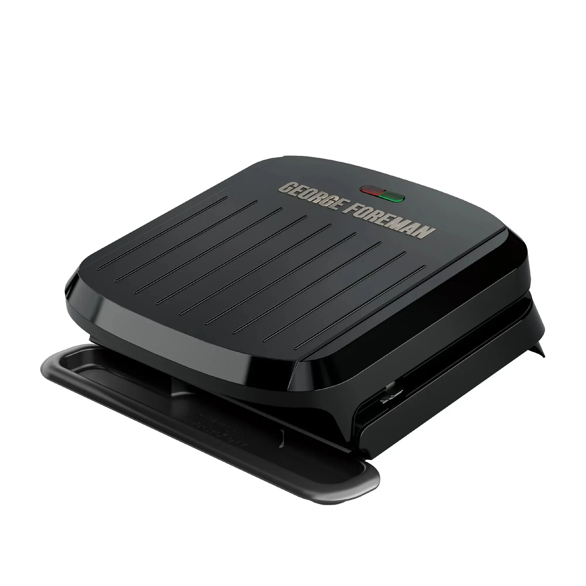 George Foreman GRP1065B 4-Serving Removable Plate Grill and Panini, Black