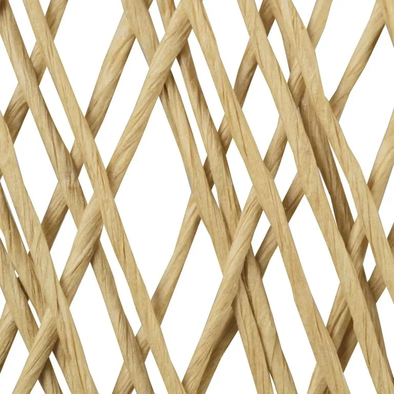 Globe Electric LED Integrated Natural Paper Twine Pendant