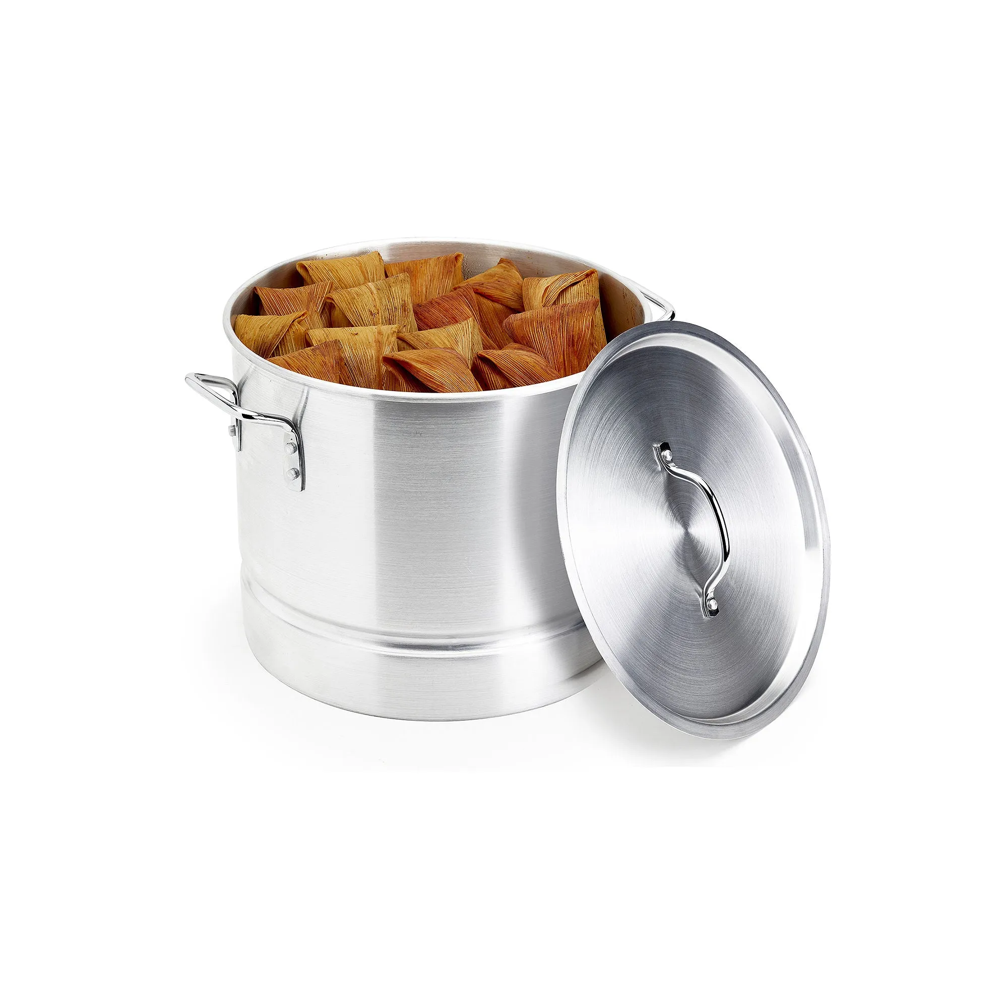 Infuse 32-Qt. Large Aluminum Stockpot - SILVER ONE SIZE