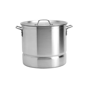 Infuse 32-Qt. Large Aluminum Stockpot - SILVER ONE SIZE