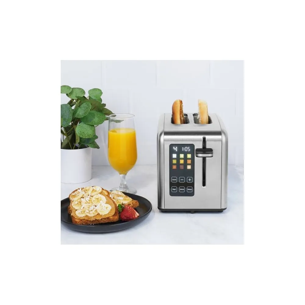 Kalorik TO 50665 SS 2-slice Touchscreen Toaster, Stainless Steel