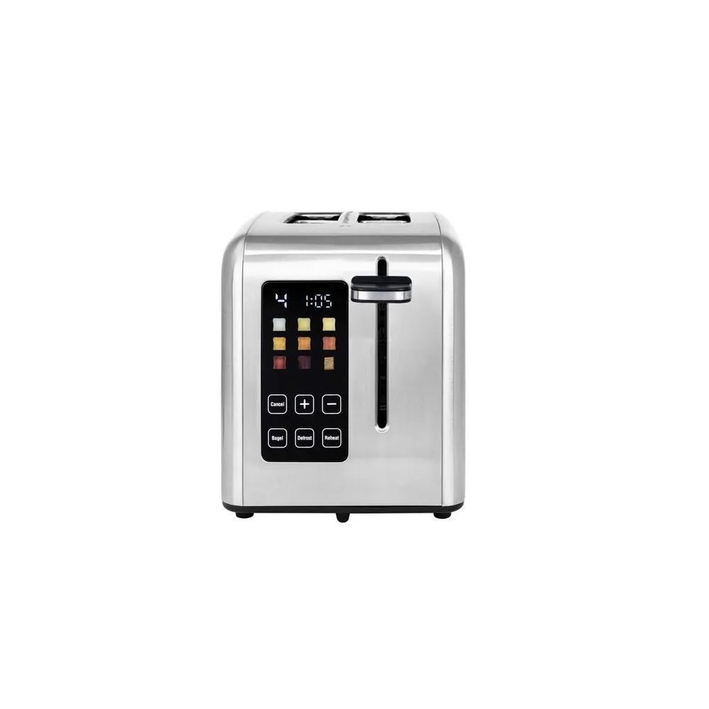 Kalorik TO 50665 SS 2-slice Touchscreen Toaster, Stainless Steel