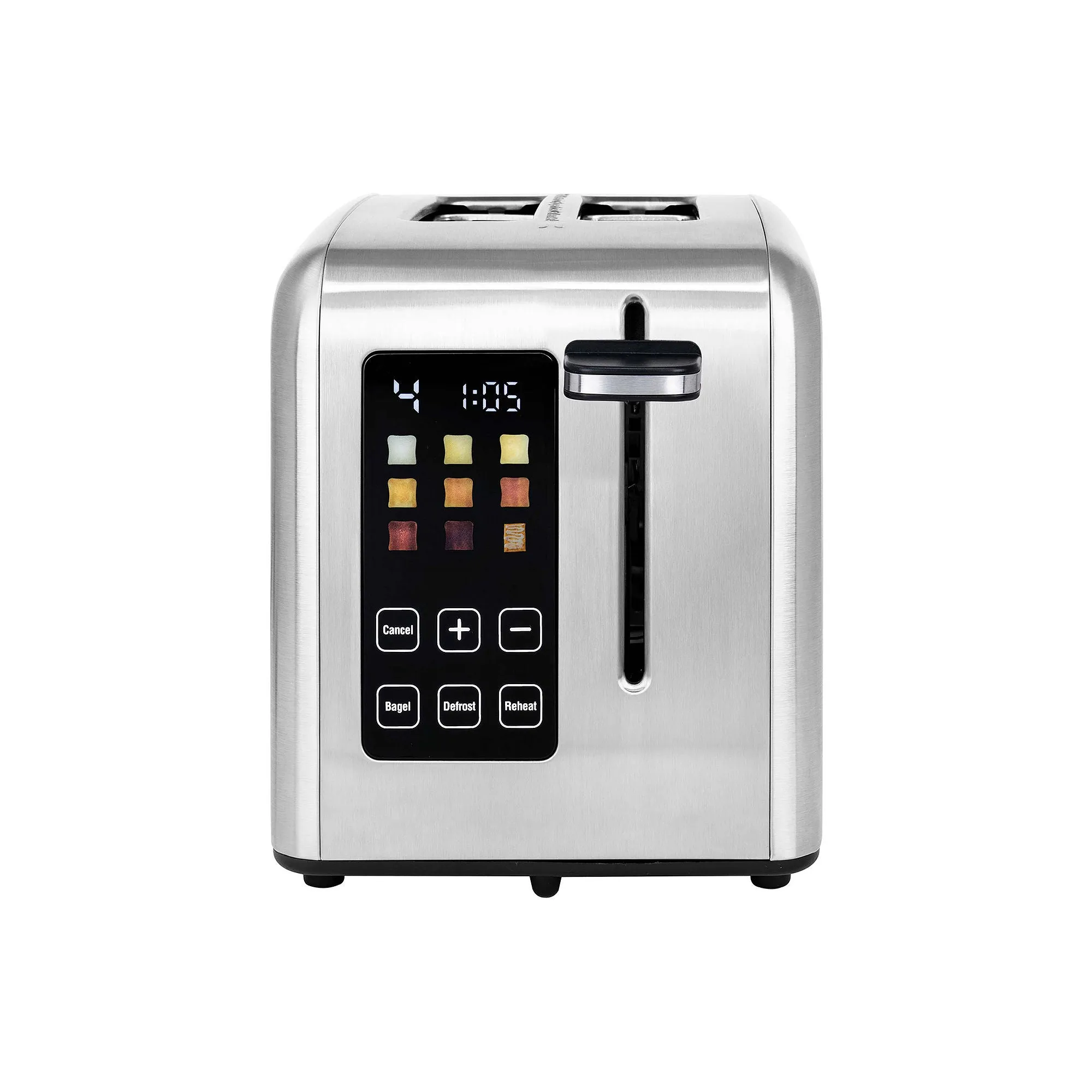Kalorik TO 50665 SS 2-slice Touchscreen Toaster, Stainless Steel