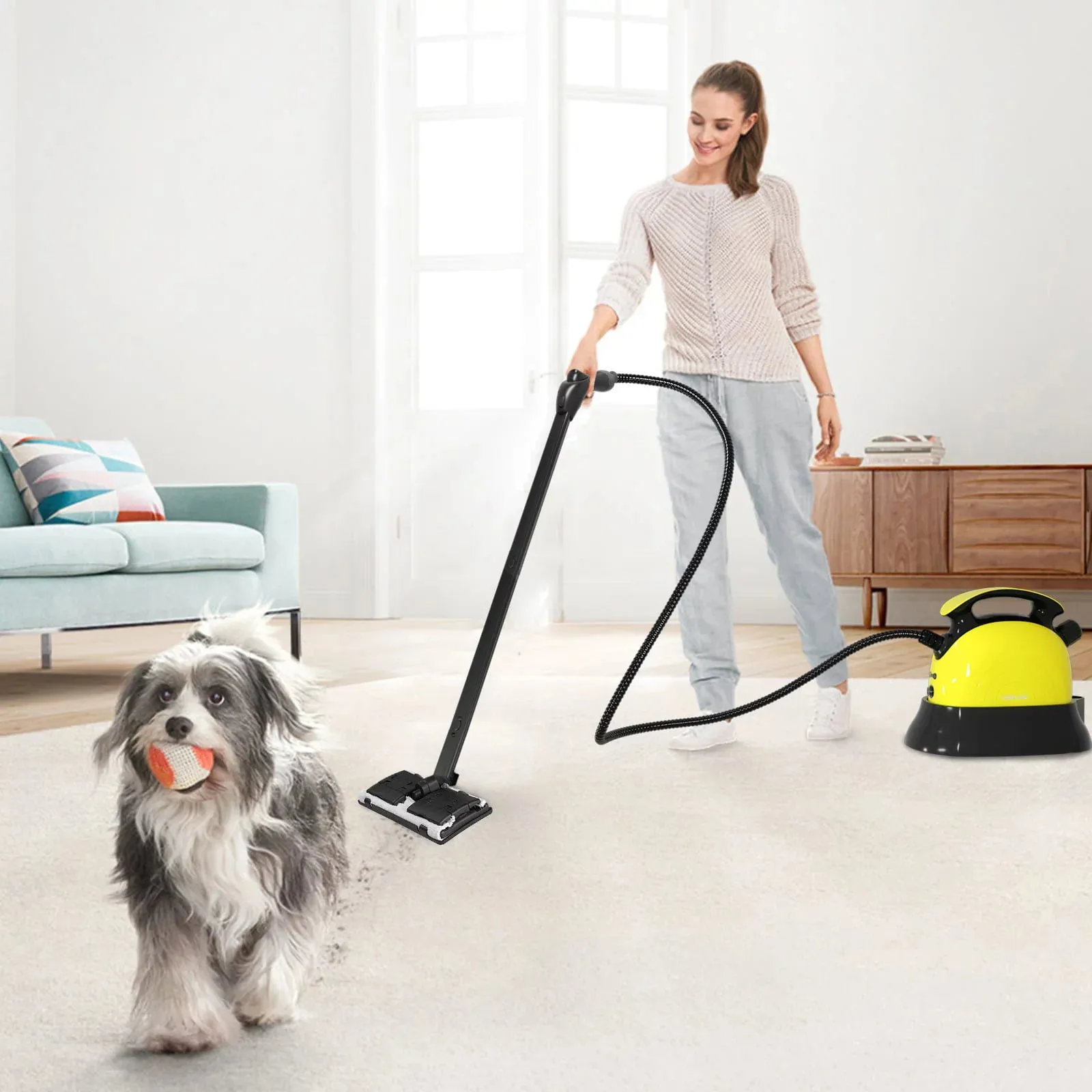 Keenstone W021652 Multi-Purpose Steam Cleaner, Best Hand Held Steamer Cleaner with 13 Accessories