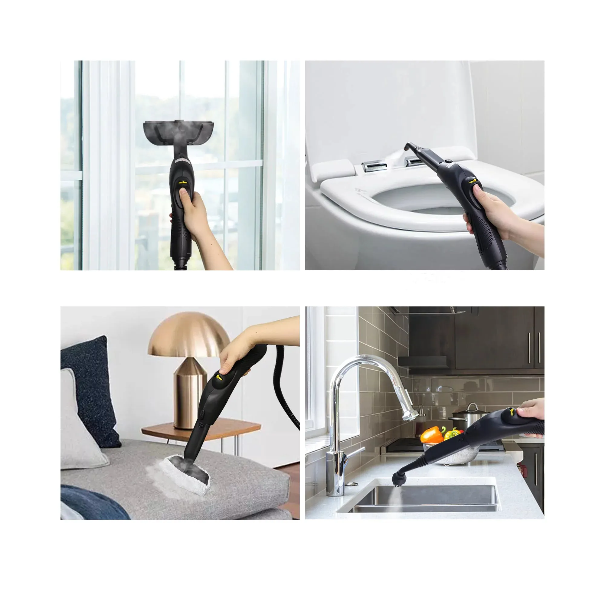 Keenstone W021652 Multi-Purpose Steam Cleaner, Best Hand Held Steamer Cleaner with 13 Accessories